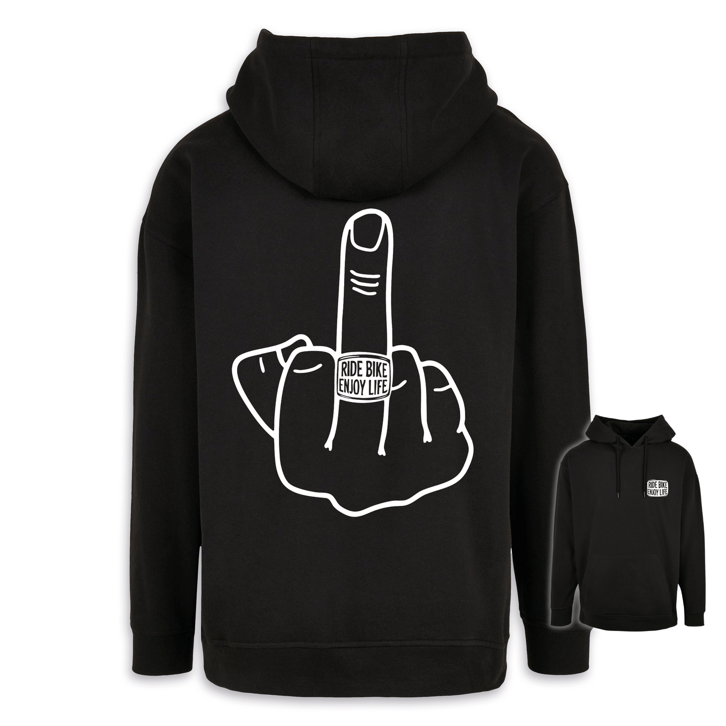 Mittelfinger - Oversize Hoodie