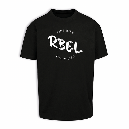 RBEL Logo - Schwarz Oversize Shirt