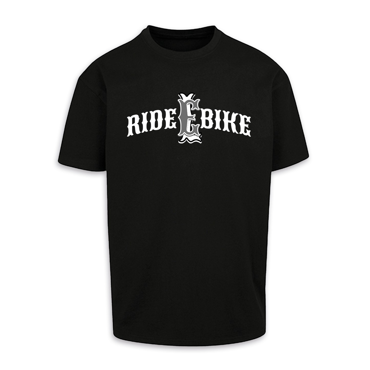 RIDE BIKE EL - Schwarz Oversize Shirt