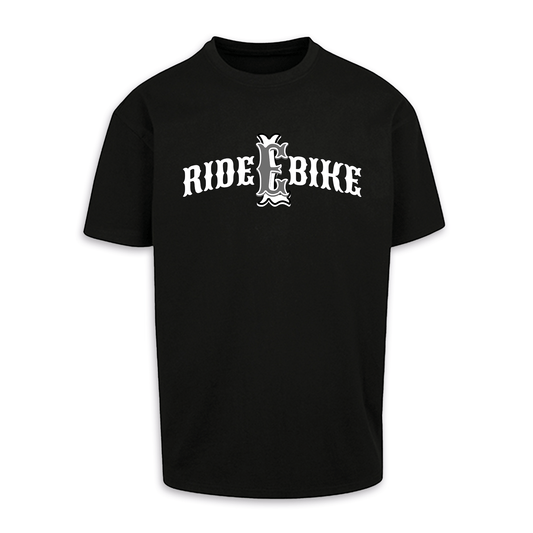 RIDE BIKE EL - Schwarz Oversize Shirt