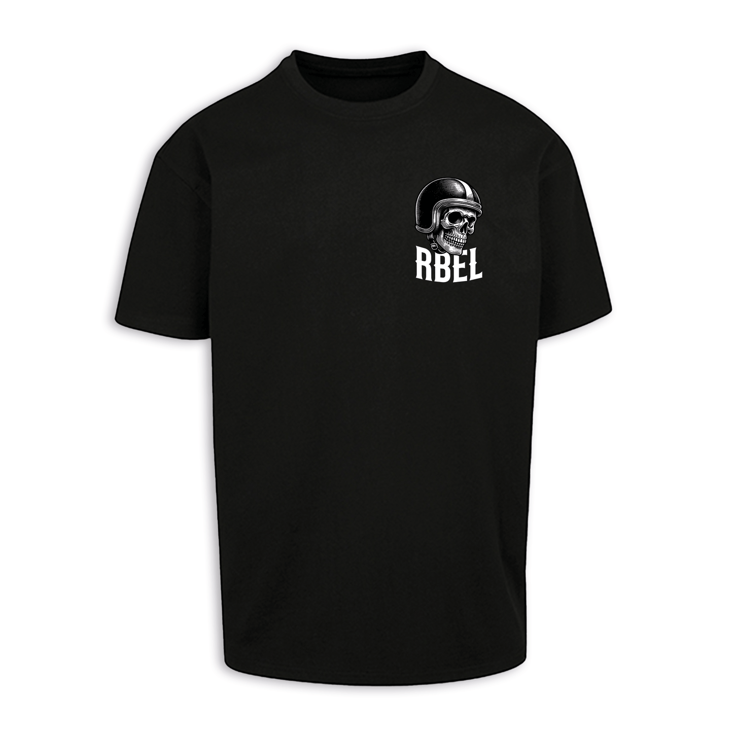 No Bullshit - Schwarz Oversize Shirt