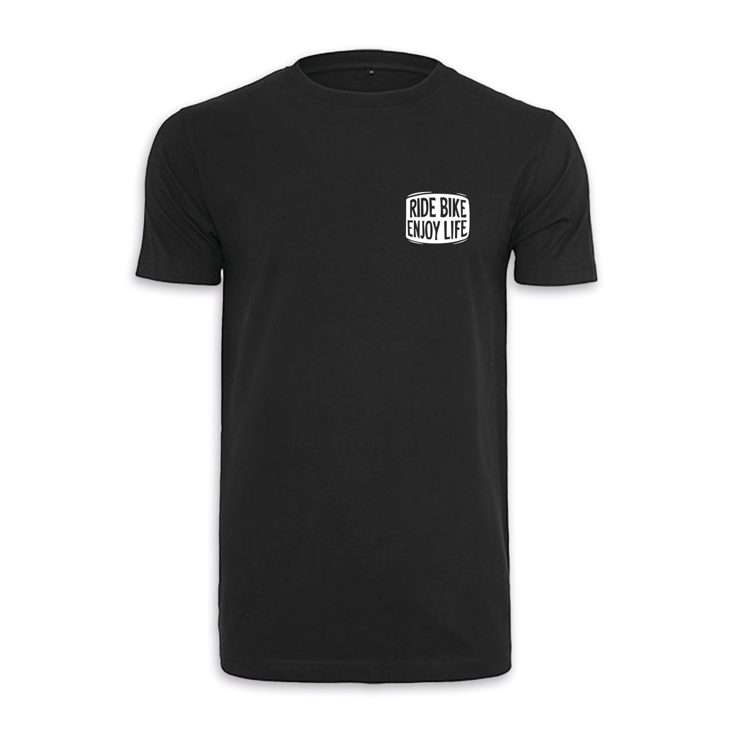 Mittelfinger - Schwarz Männer Shirt