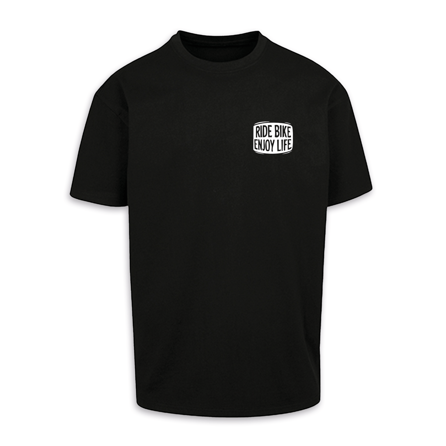 Mittelfinger - Schwarz Oversize Shirt
