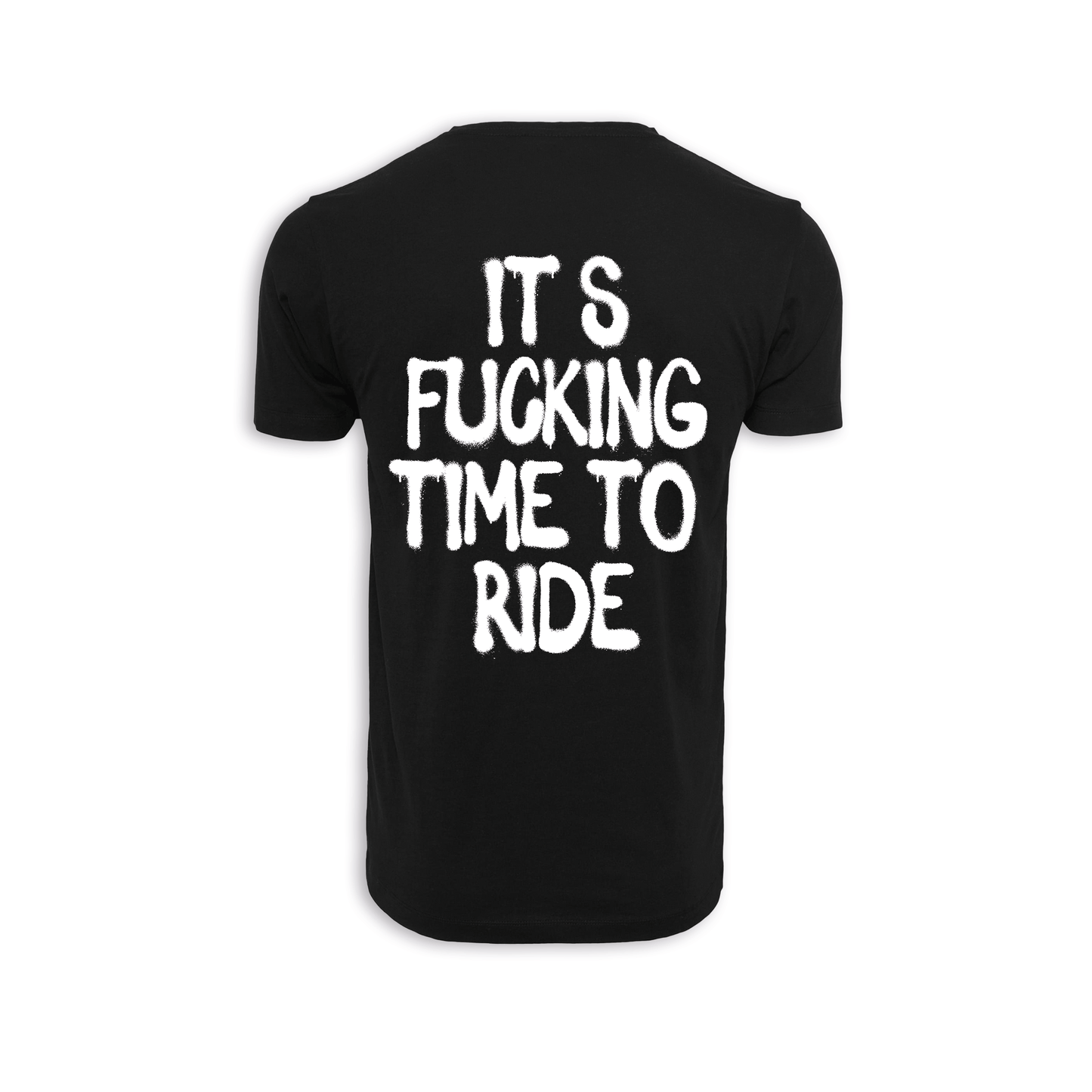 It‘s Fucking Time To Ride - Schwarz Männer Shirt