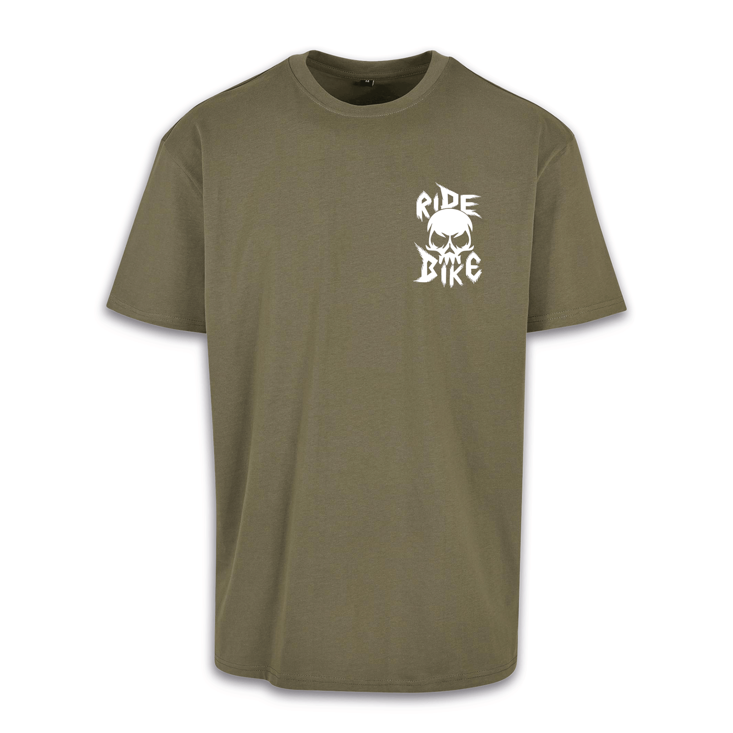 Don´t fucking die - Olive/Weiß Oversize Shirt