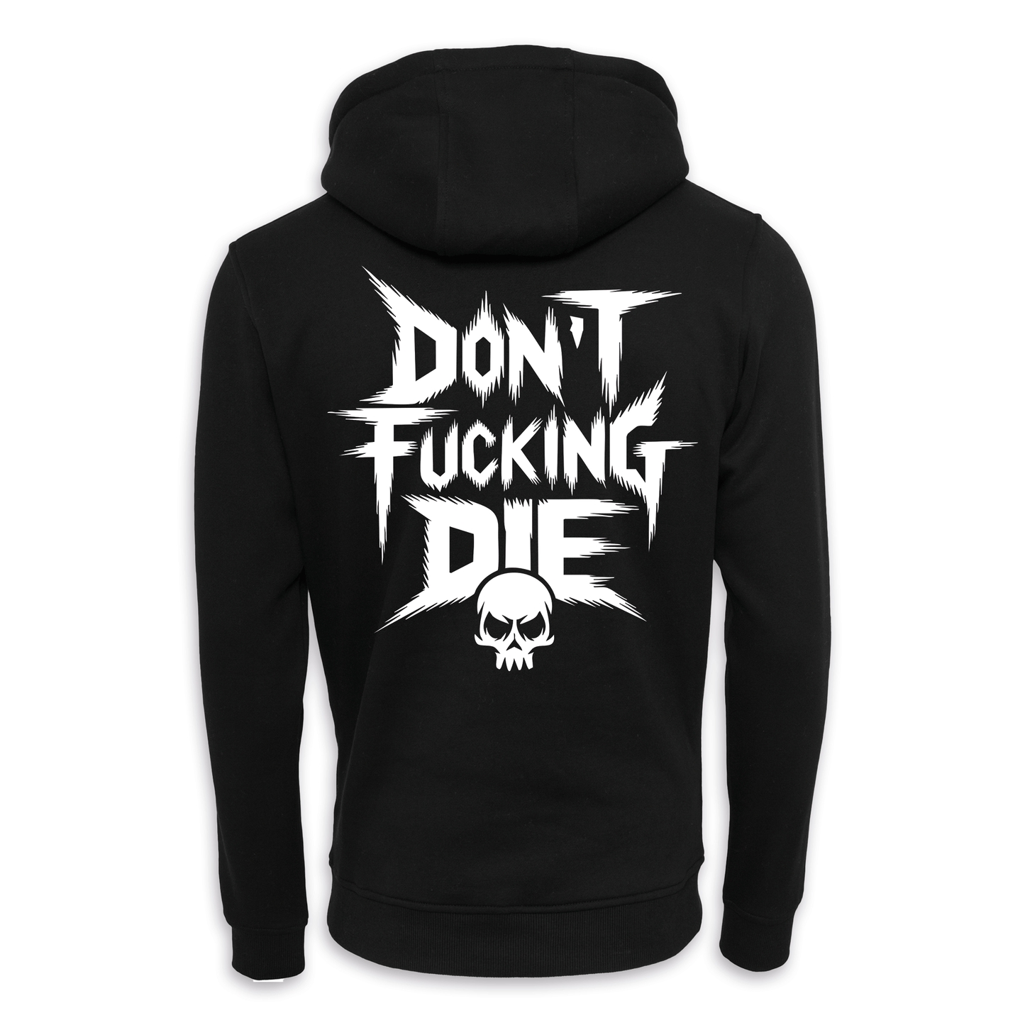 Don´t fucking die - Schwarz/Weiß Regular Hoodie