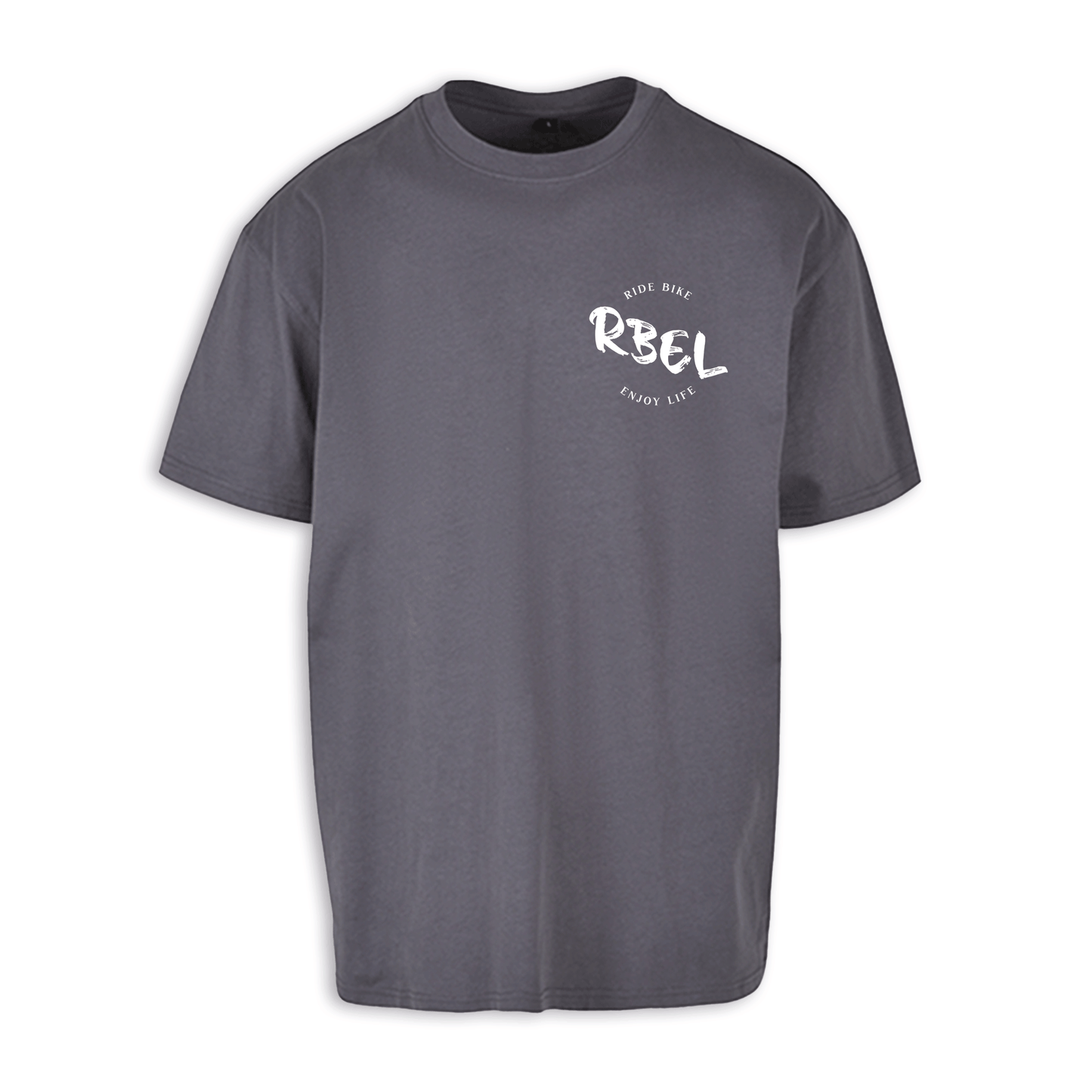 It‘s Fucking Time To Ride - Dunkelgrau Oversize Shirt