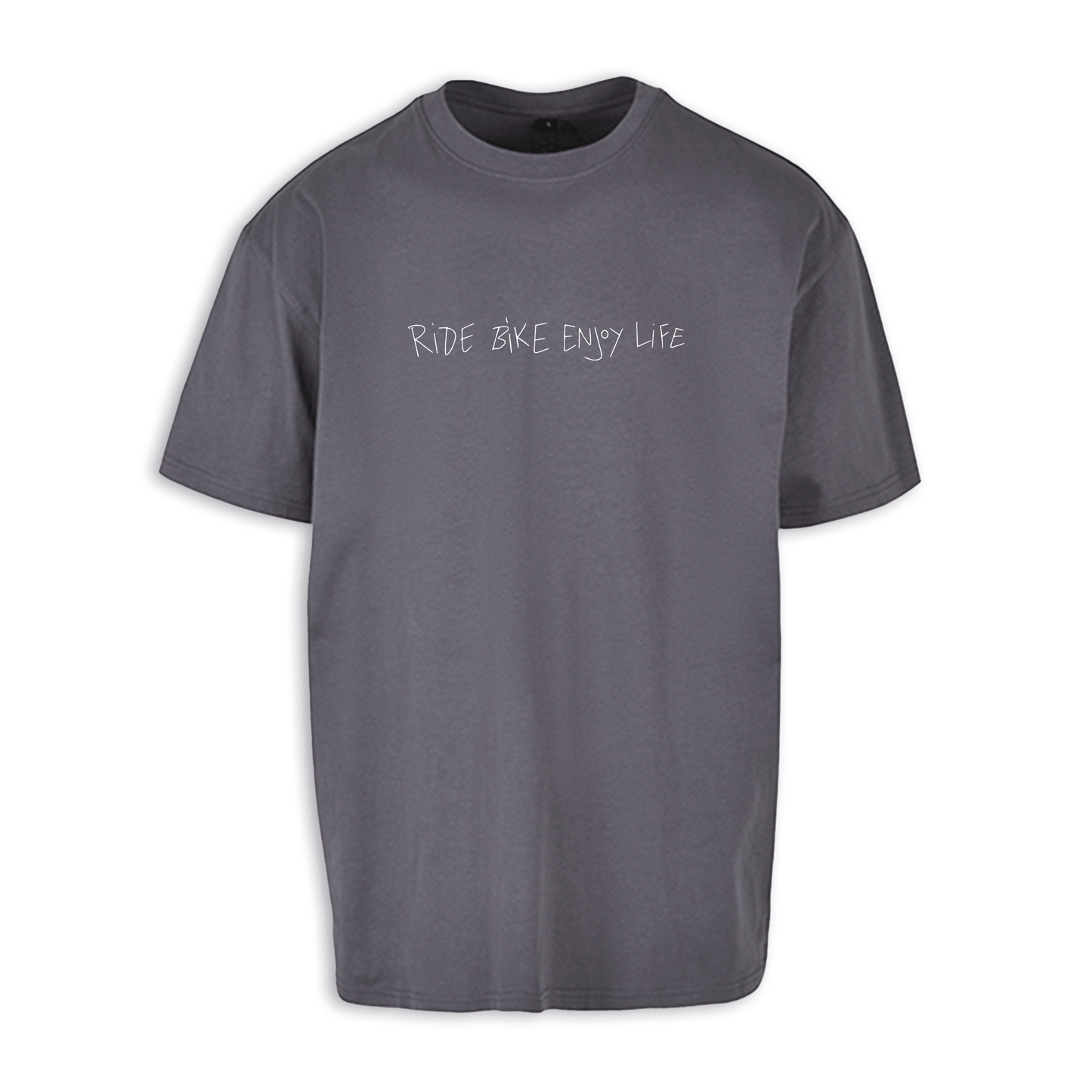 It All Starts With A Dream - Dunkelgrau Oversize Shirt