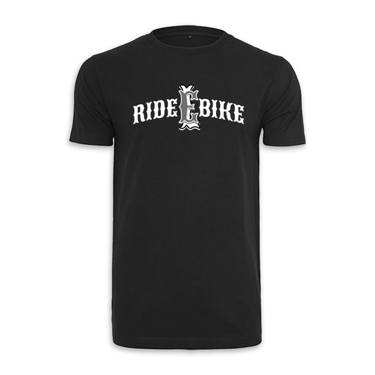 RIDE BIKE EL - Schwarz Männer Shirt