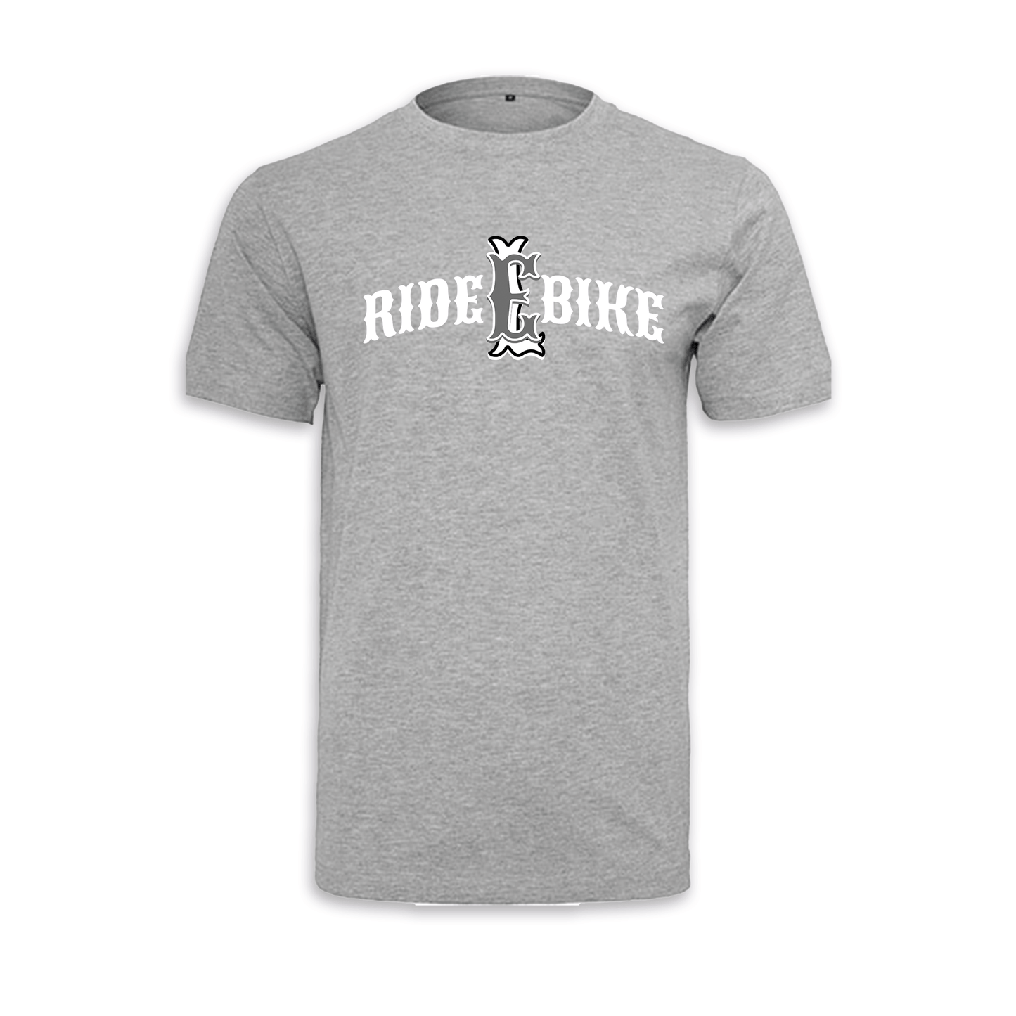 RIDE BIKE EL - Grau/Weiß Männer Shirt