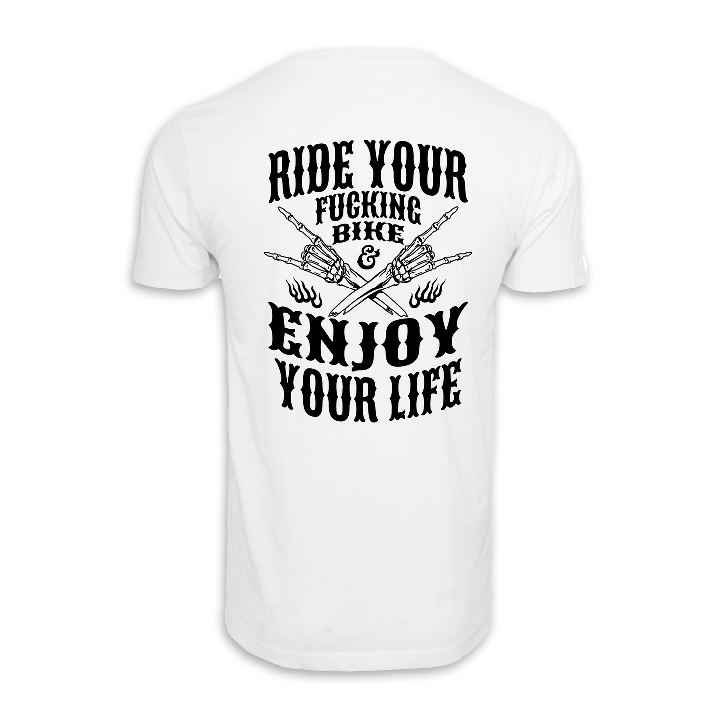 Enjoy Your Life - Weiß Männer Shirt