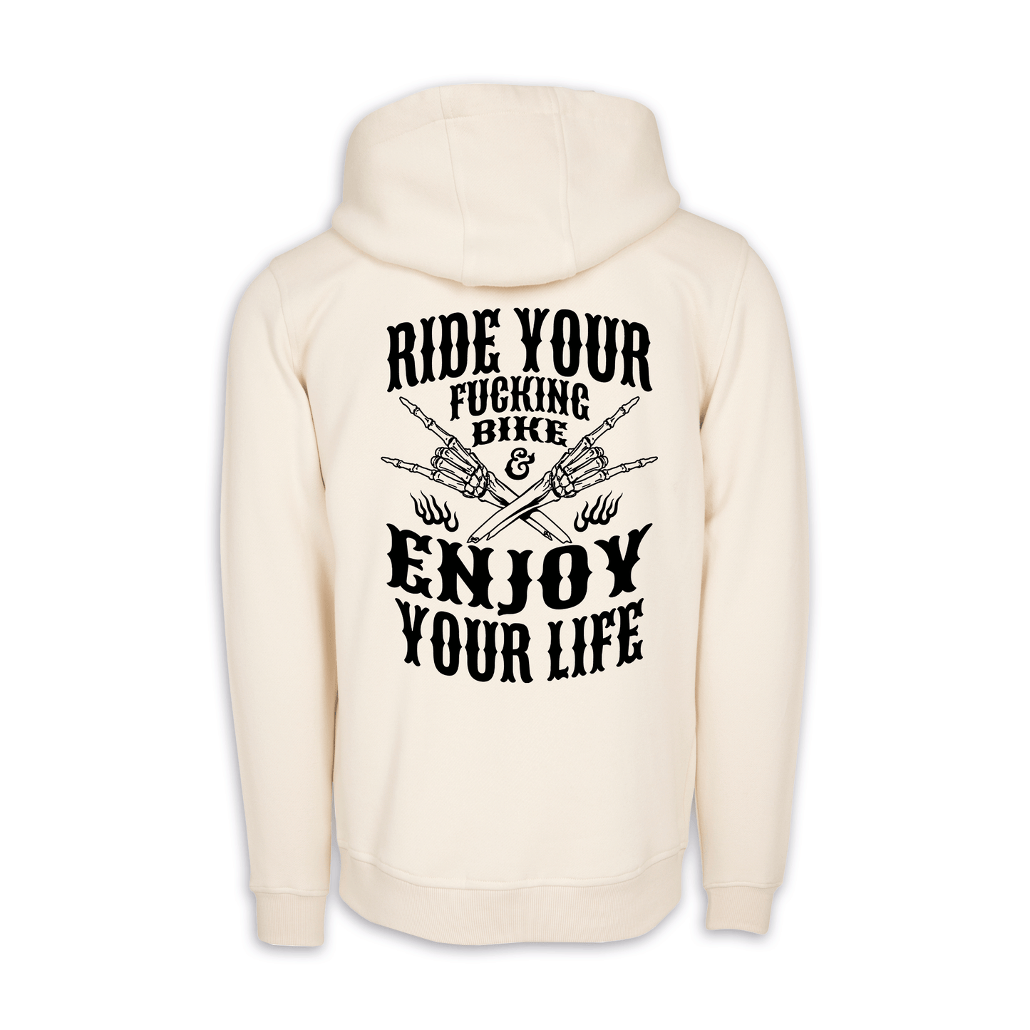 Enjoy Your Life - Sand Regular Hoodie