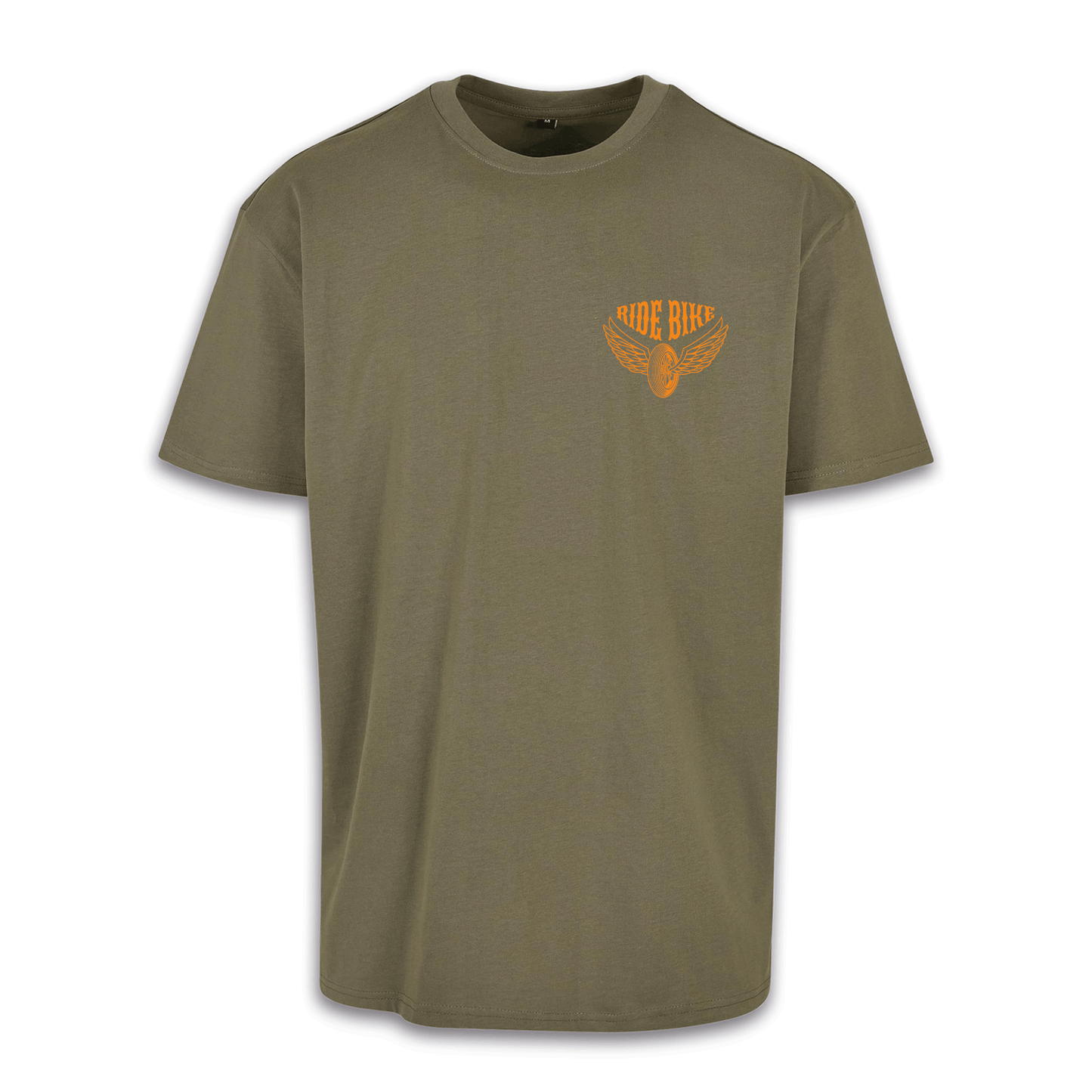 Wild & Free - Olive/Orange Oversize Shirt