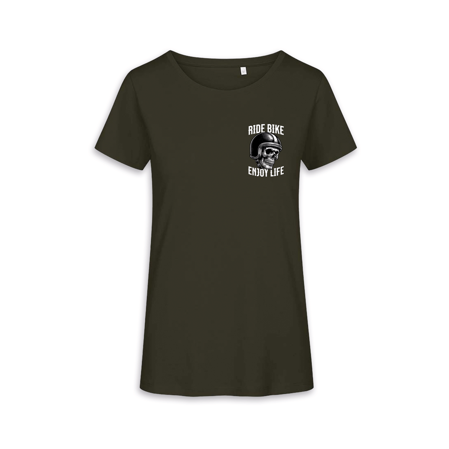 No Bullshit - Khaki Frauen Shirt
