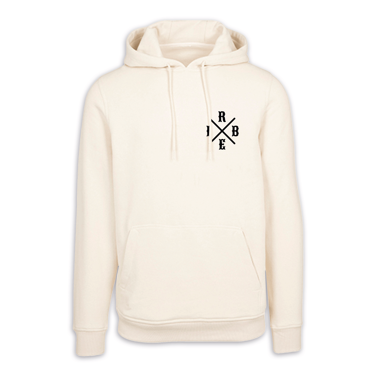RIDE BIKE ENJOY LIFE Kreuz - Sand Regular Hoodie