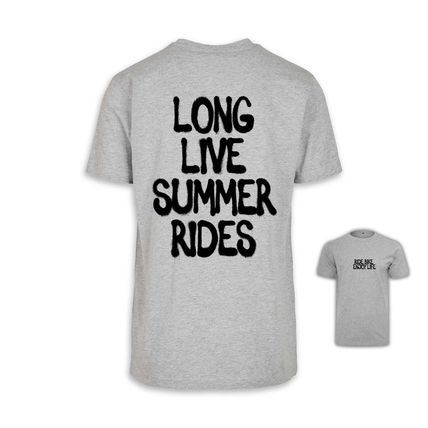 Long live summer rides - Grau/Schwarz Männer Shirt
