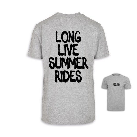 Long live summer rides - Grau/Schwarz Männer Shirt