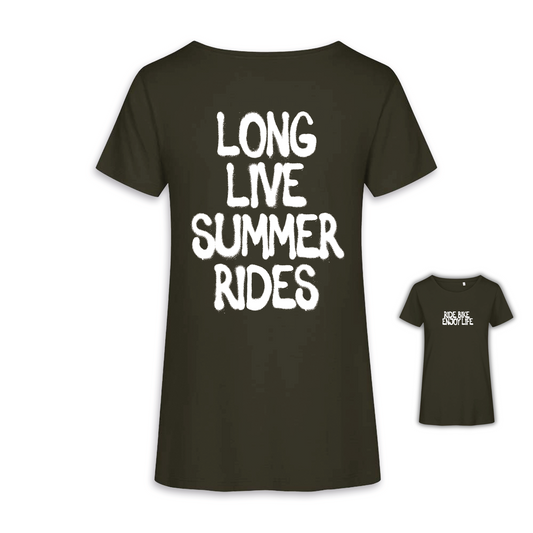 Long live summer rides - Khaki Frauen Shirt