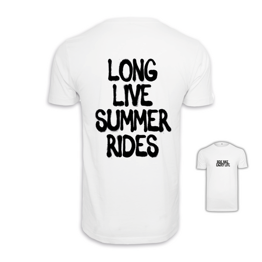 Long live summer rides - Weiß Männer Shirt