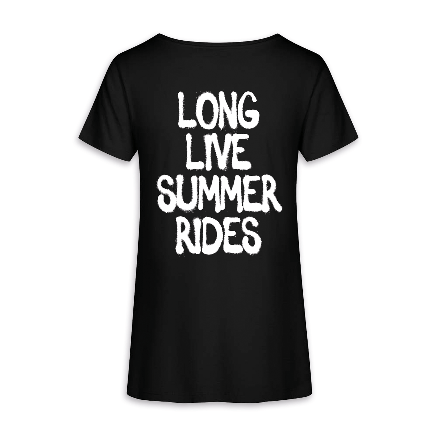 Long live summer rides - Schwarz Frauen Shirt