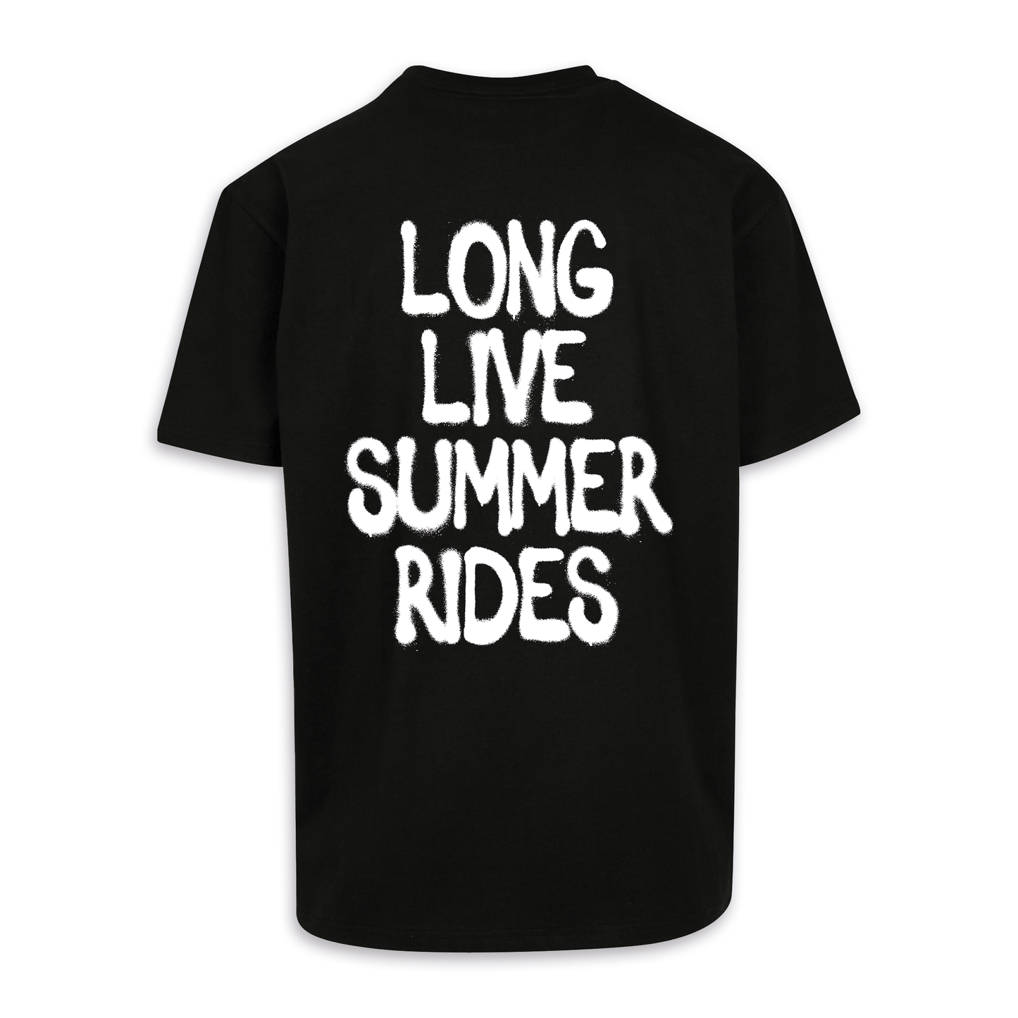 Long live summer rides - Schwarz Oversize Shirt