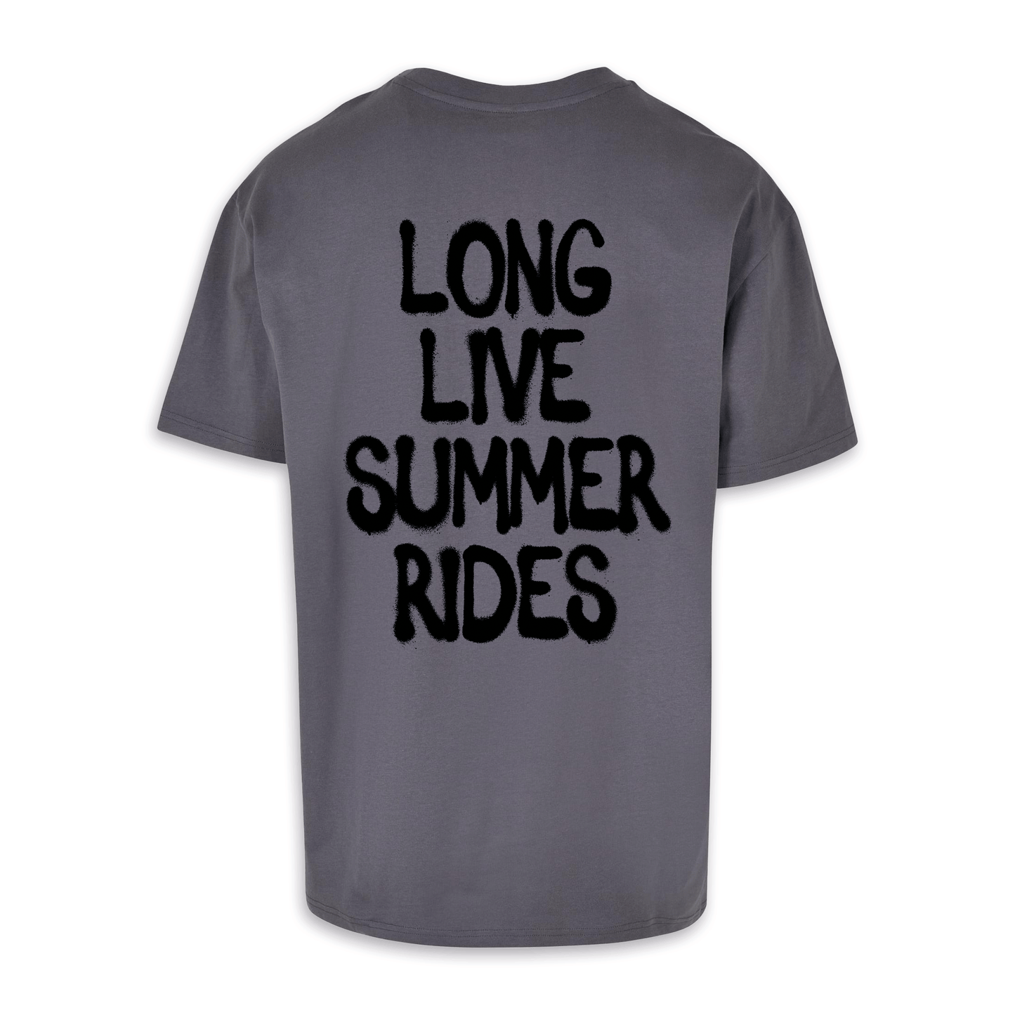 Long live summer rides - Dunkelgrau/schwarz Oversize Shirt