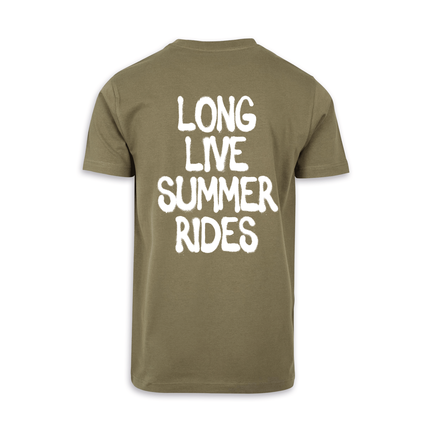 Long live summer rides - Olive/Weiß Männer Shirt