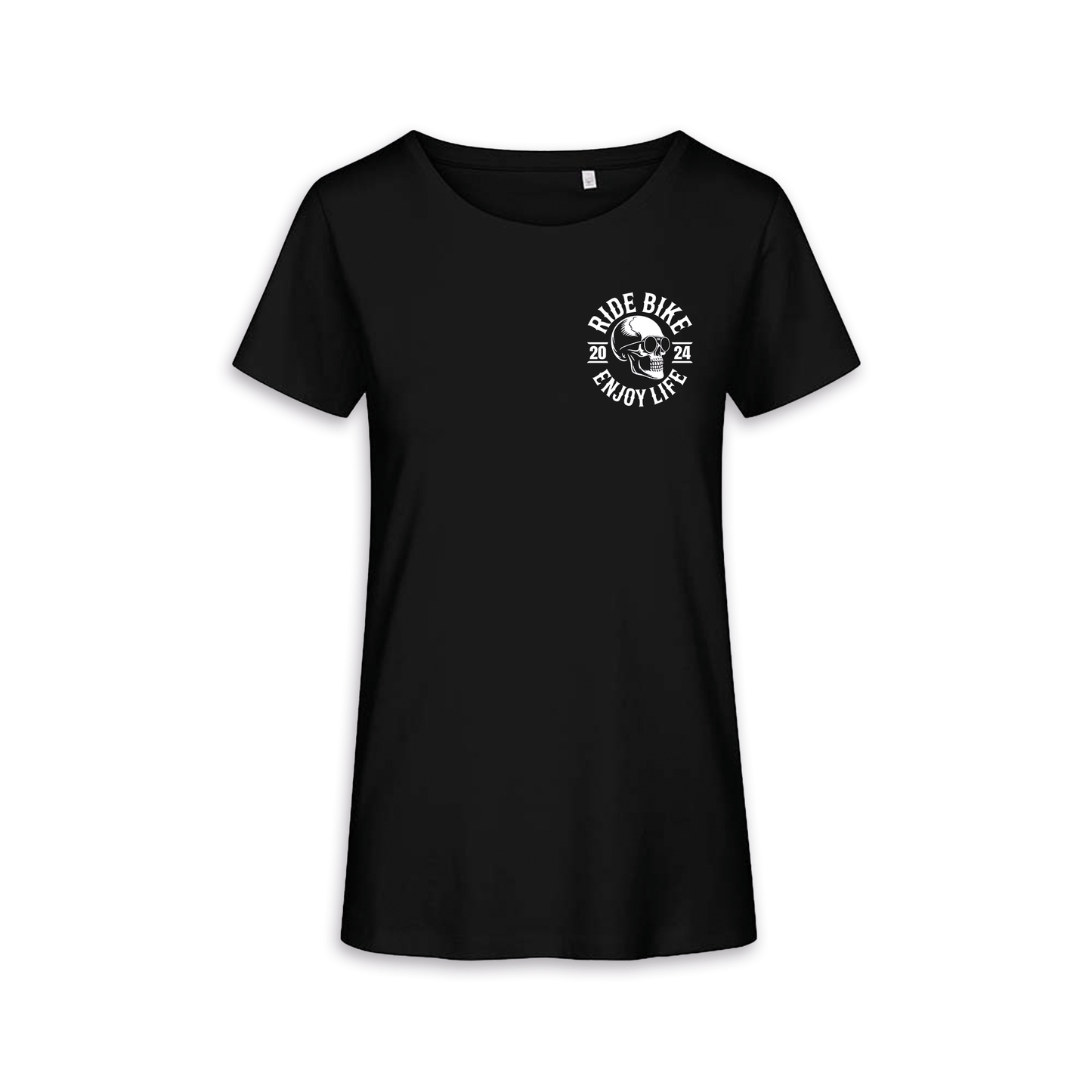RIDE BIKE ENJOY LIFE - Schwarz Frauen Shirt