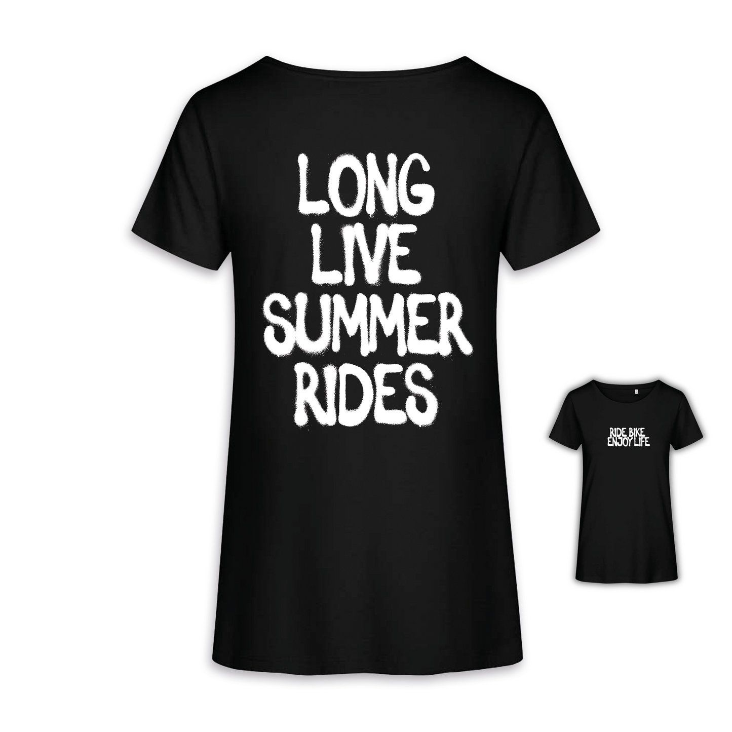 Long live summer rides - Schwarz Frauen Shirt