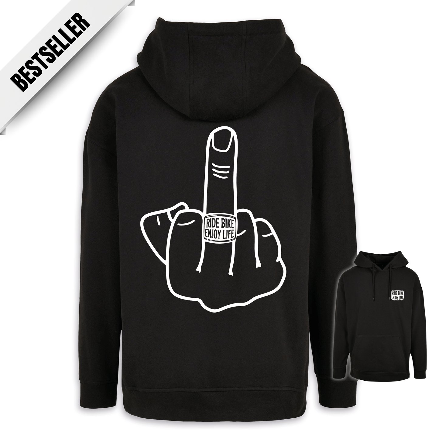 Mittelfinger - Oversize Hoodie