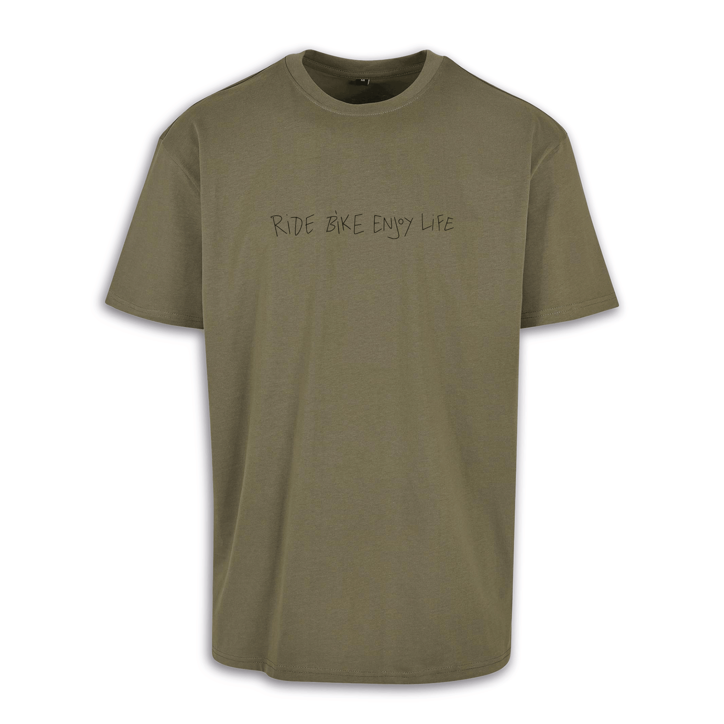 It All Starts With A Dream - Olive/Schwarz Oversize Shirt