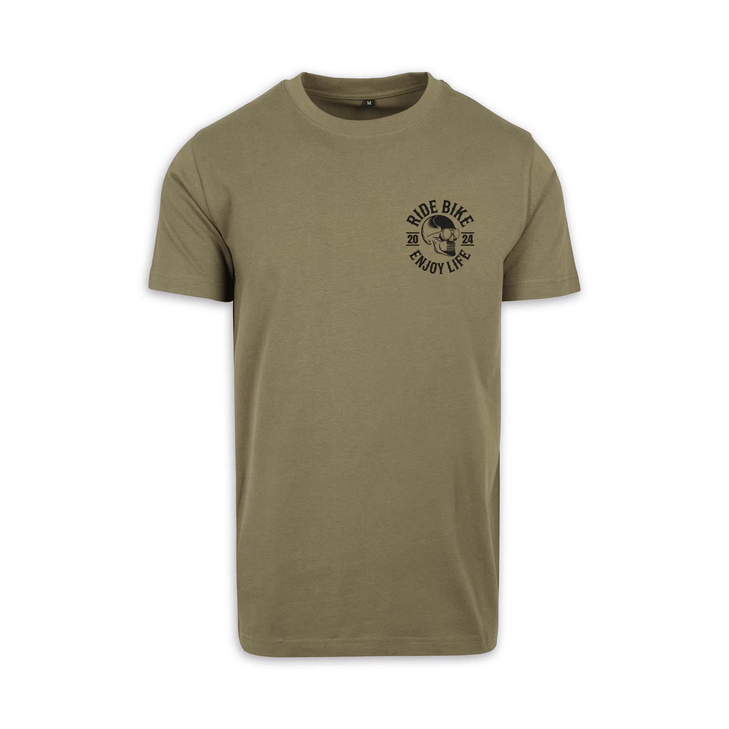 It‘s Fucking Time To Ride - Olive/Schwarz Männer Shirt