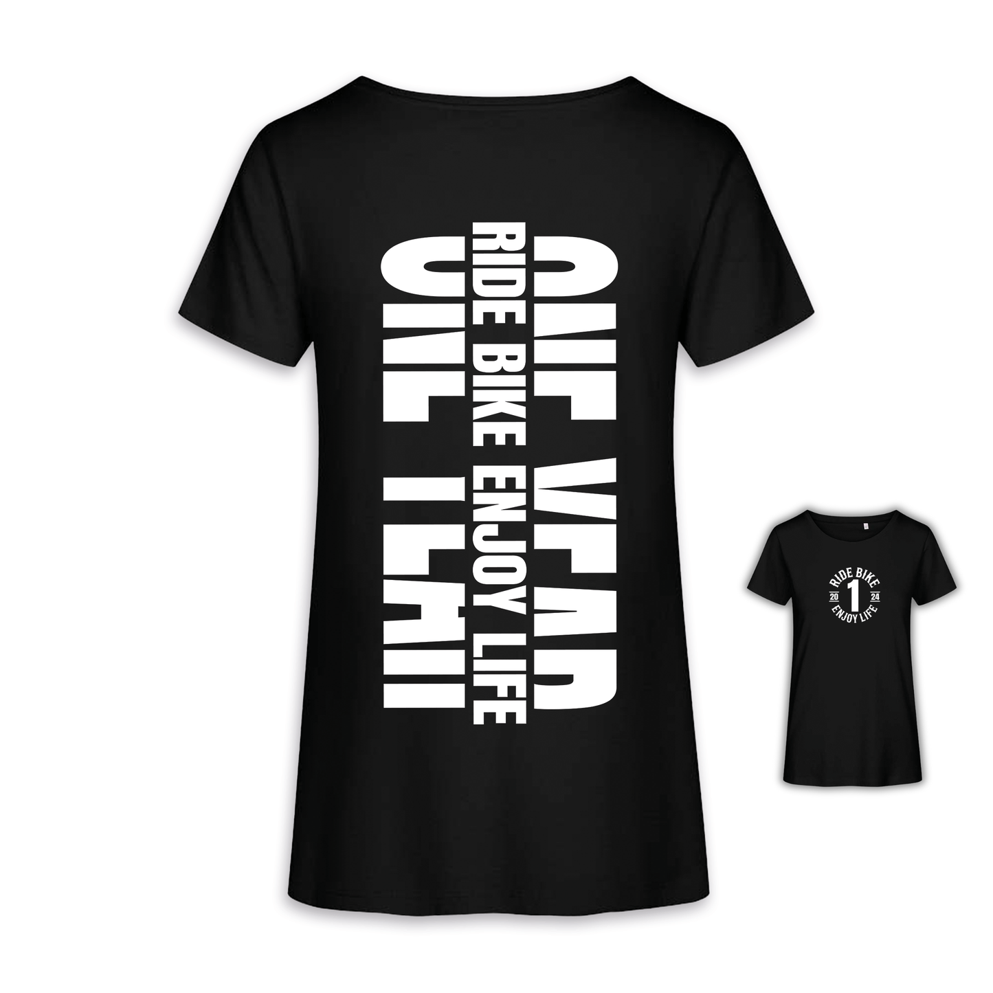 One Year - Schwarz Frauen Shirt