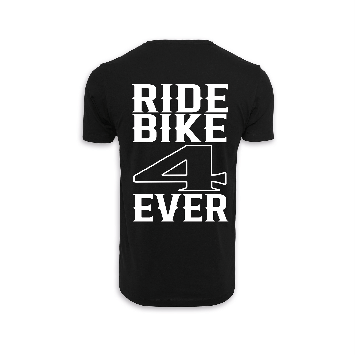 RIDE BIKE 4 EVER - Schwarz Männer Shirt