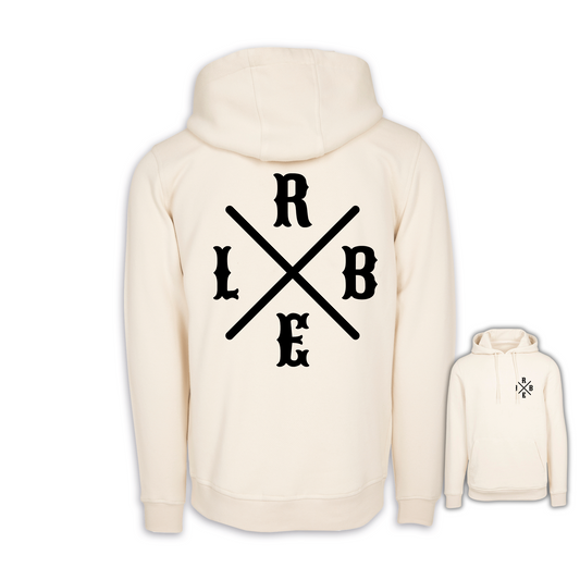 RIDE BIKE ENJOY LIFE Kreuz - Sand Regular Hoodie