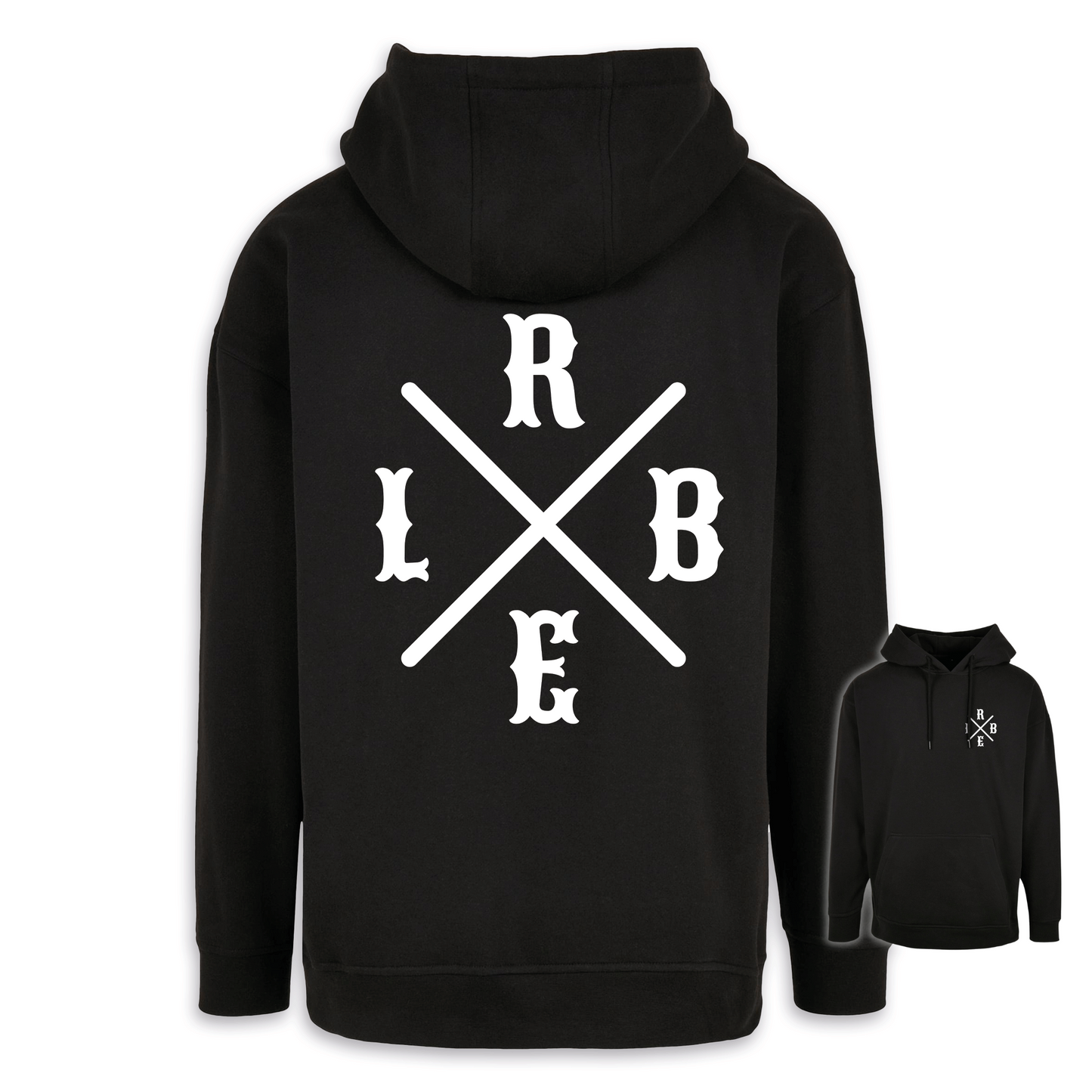 RIDE BIKE ENJOY LIFE Kreuz - Oversize Hoodie