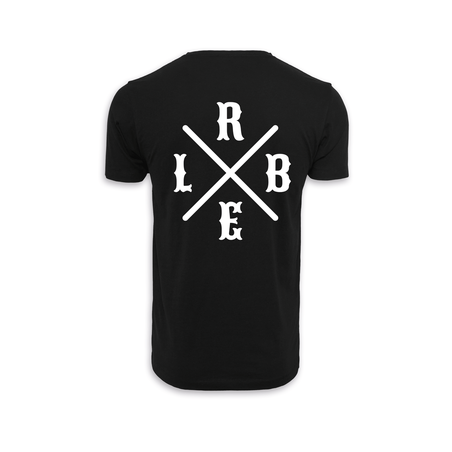 RIDE BIKE ENJOY LIFE Kreuz - Schwarz Männer Shirt