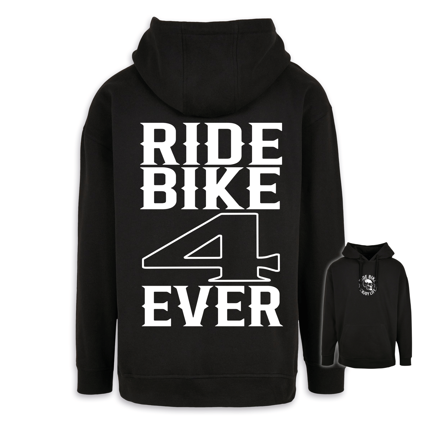 RIDE BIKE 4 EVER - Oversize Hoodie