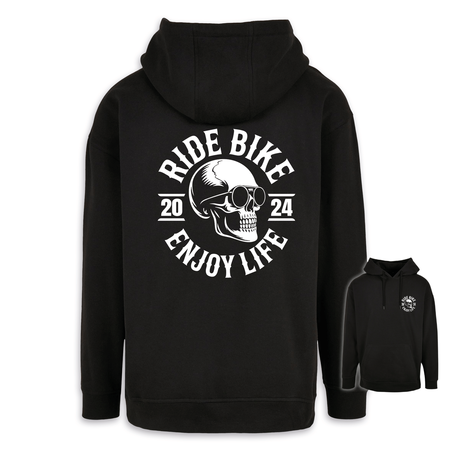 RIDE BIKE ENJOY LIFE - Oversize Hoodie