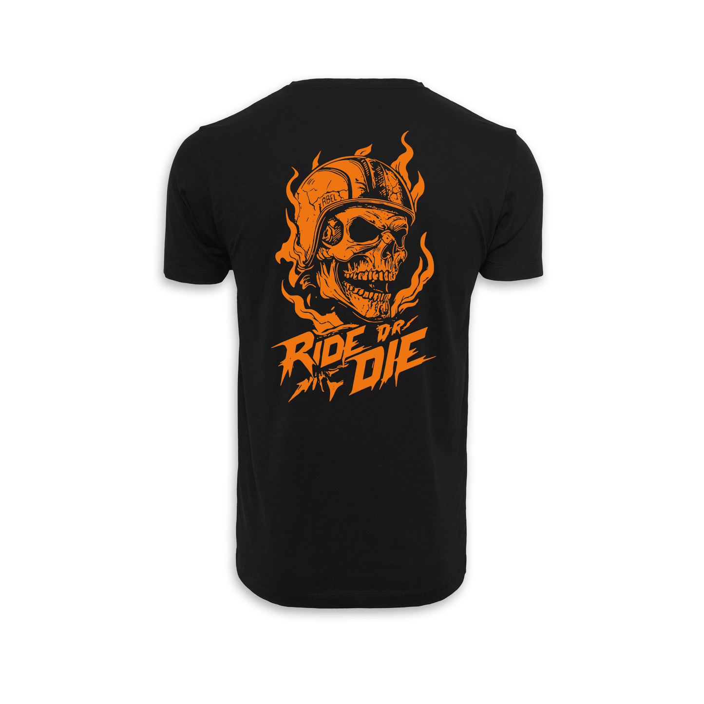 Ride Or Die - Schwarz/Orange Männer Shirt