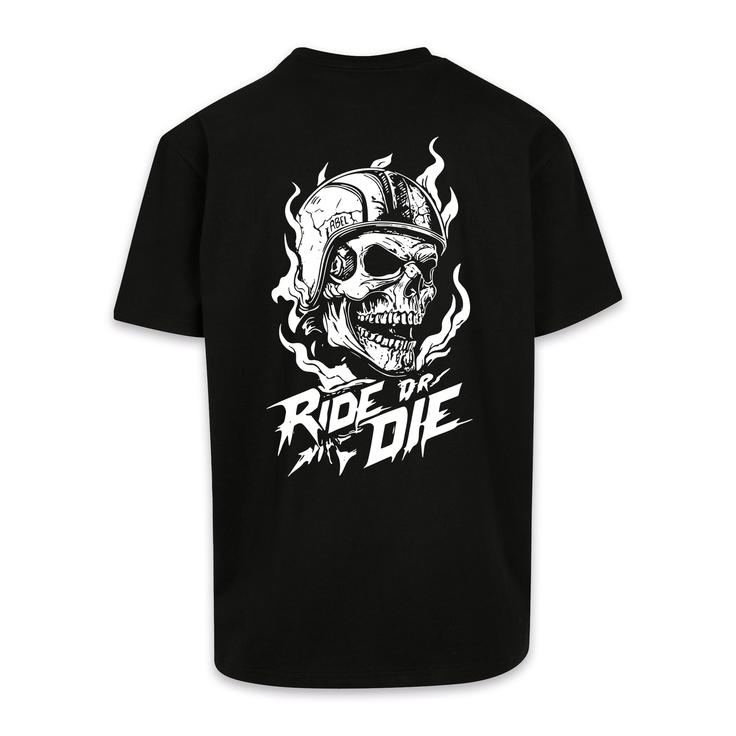 Ride Or Die - Schwarz/Weiß Oversize Shirt