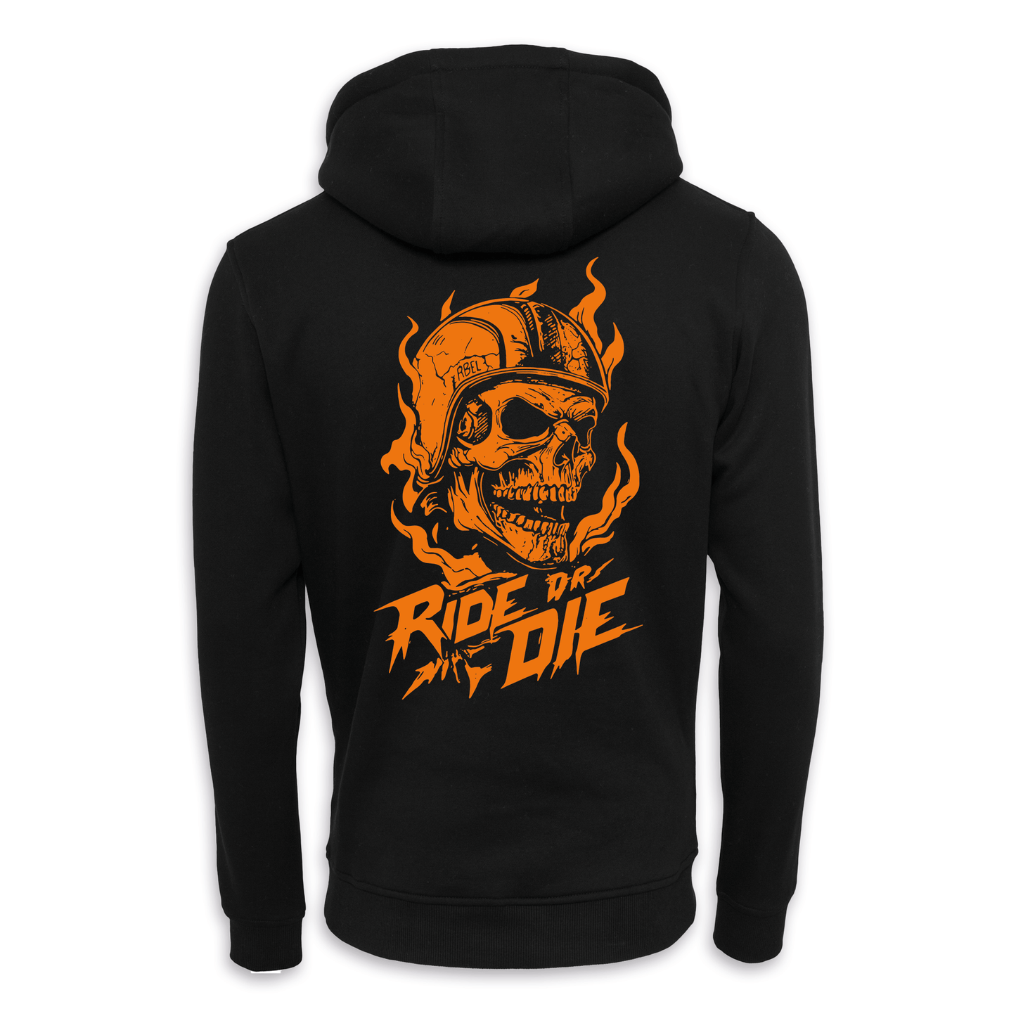 Ride Or Die - Schwarz/Orange Regular Hoodie