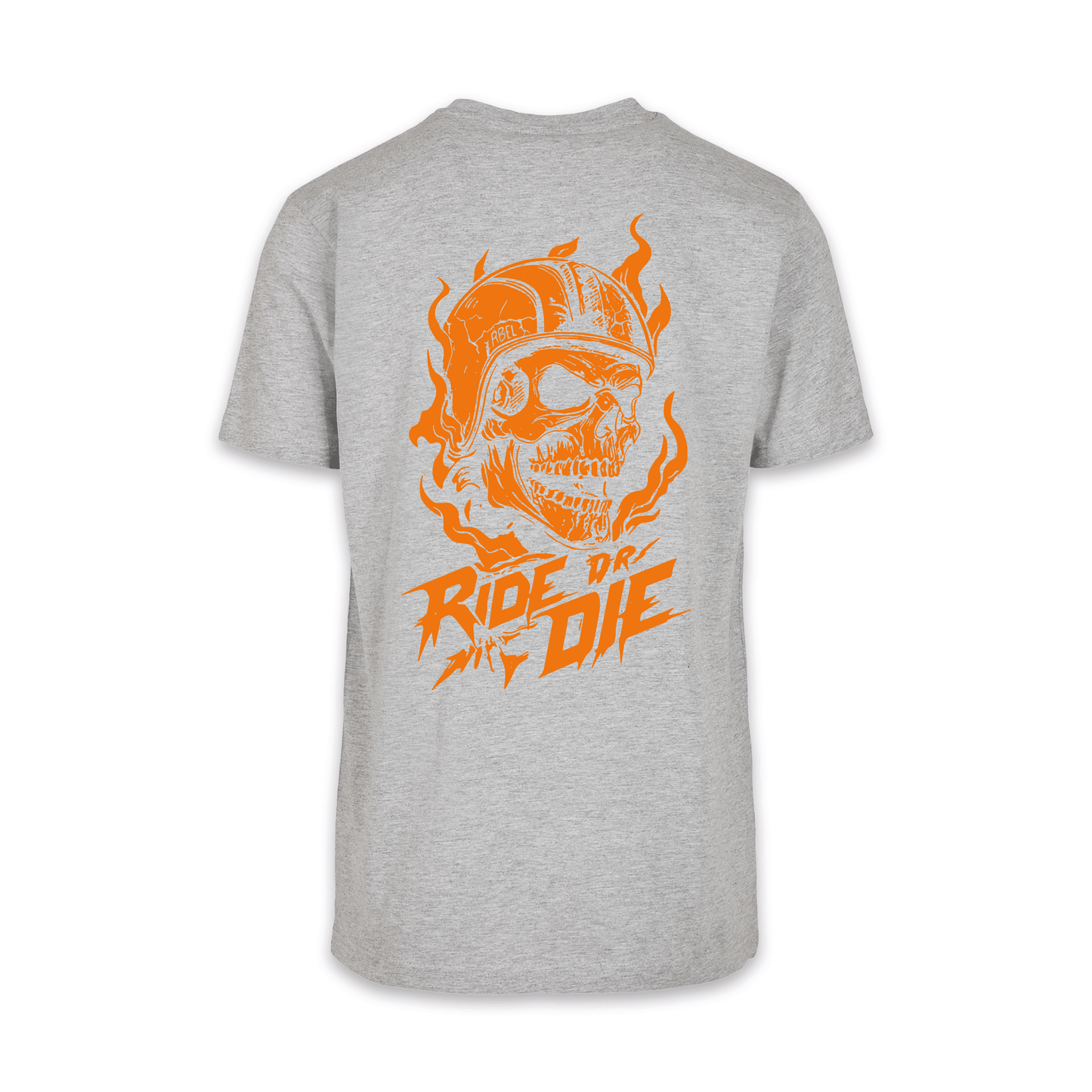 Ride Or Die - Grau/Orange Männer Shirt