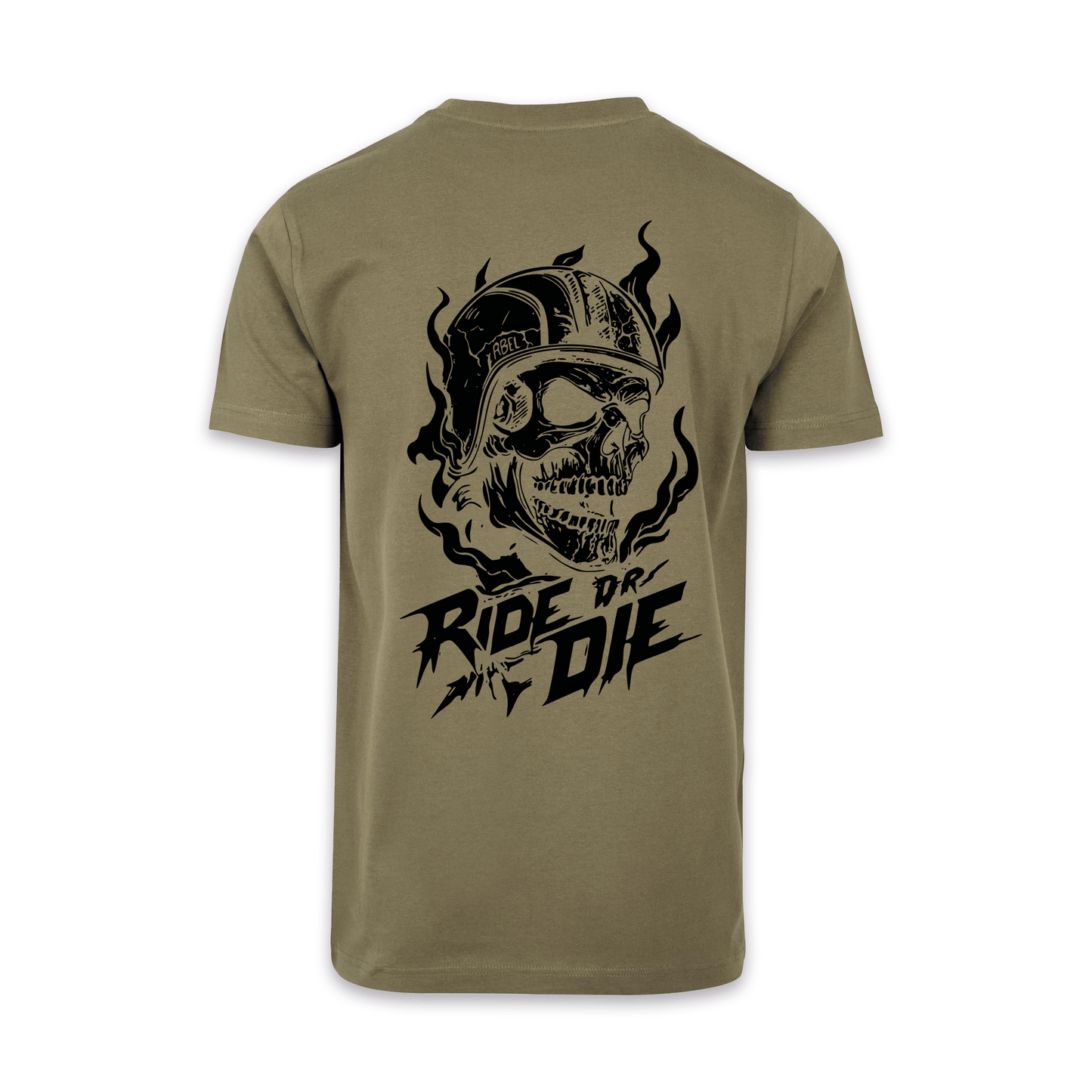 Ride Or Die - Olive/Schwarz Männer Shirt