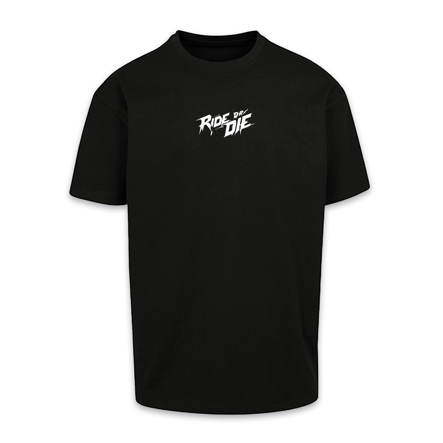 Ride Or Die - Schwarz/Weiß Oversize Shirt