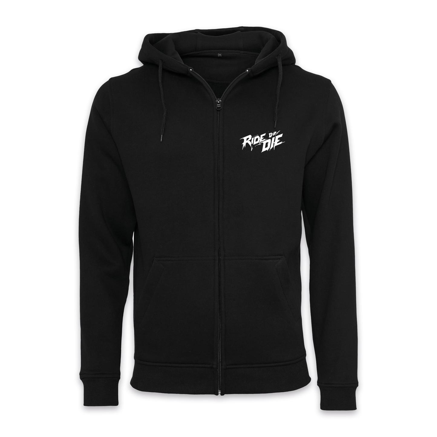 Ride Or Die - Schwarz/Weiß Zipper