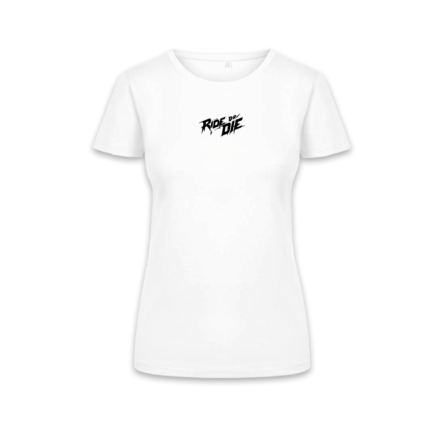 Ride Or Die - Weiß/Schwarz Frauen Shirt