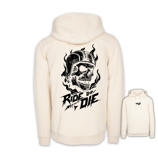 Ride Or Die - Sand/Schwarz Regular Hoodie