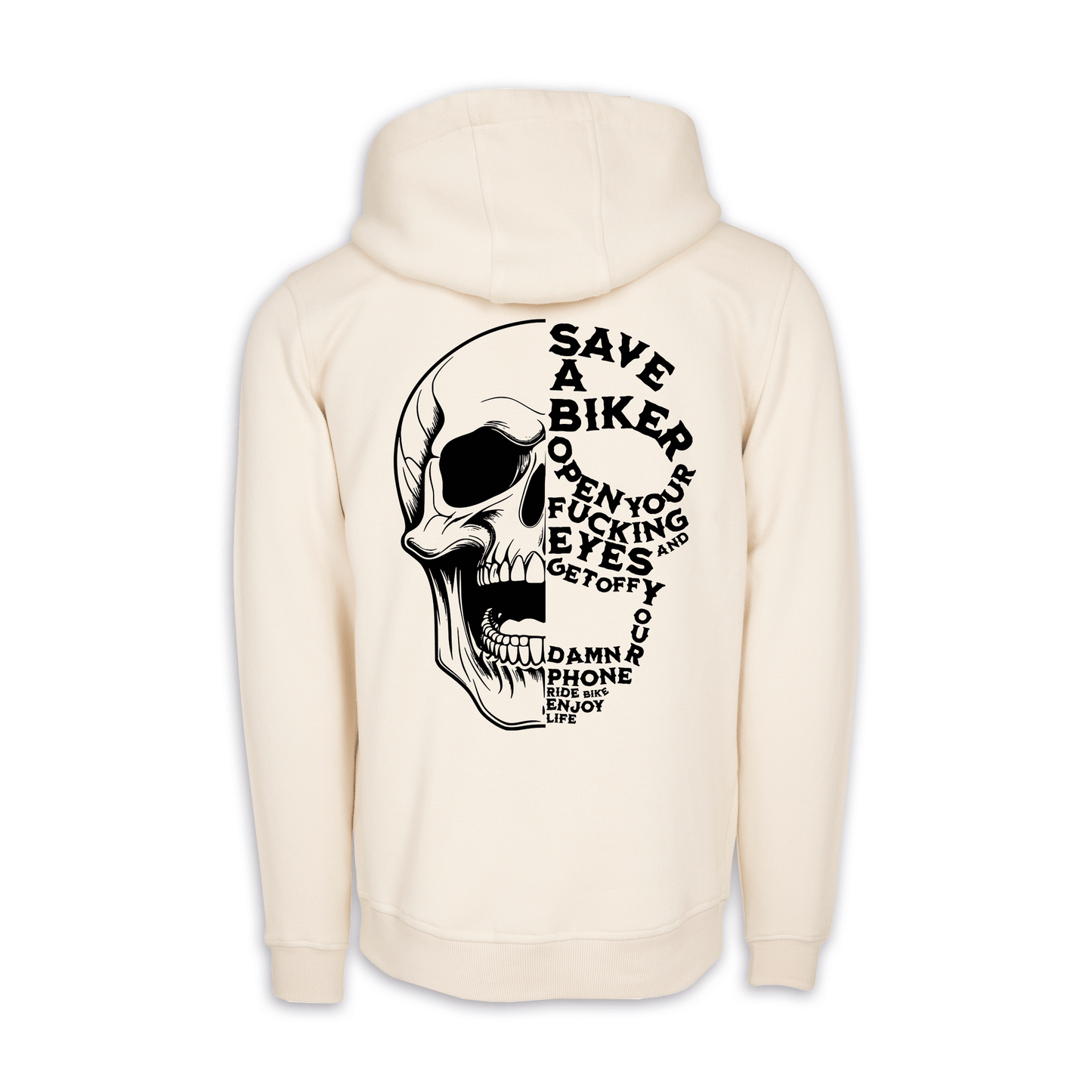 Save A Biker - Sand Regular Hoodie