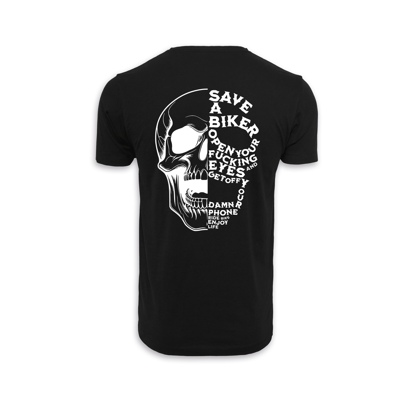 Save A Biker - Schwarz Männer Shirt